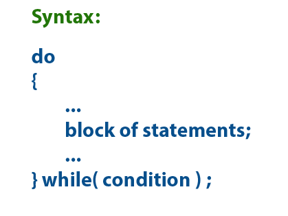 C Tutorials - do-while statement | Flow Control in C | loops in c