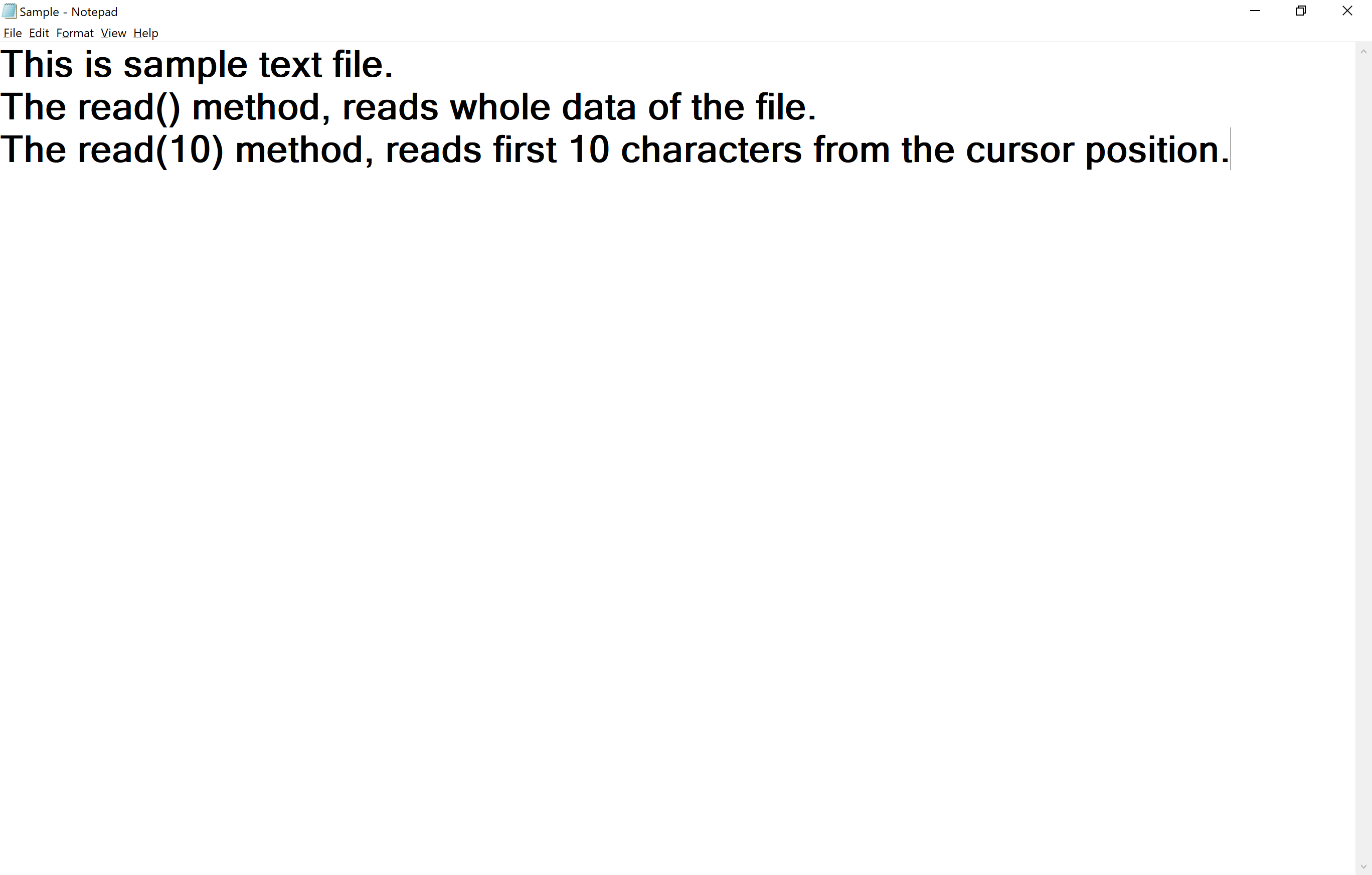 Python Tutorials File Handling Operations read(), readline(), write