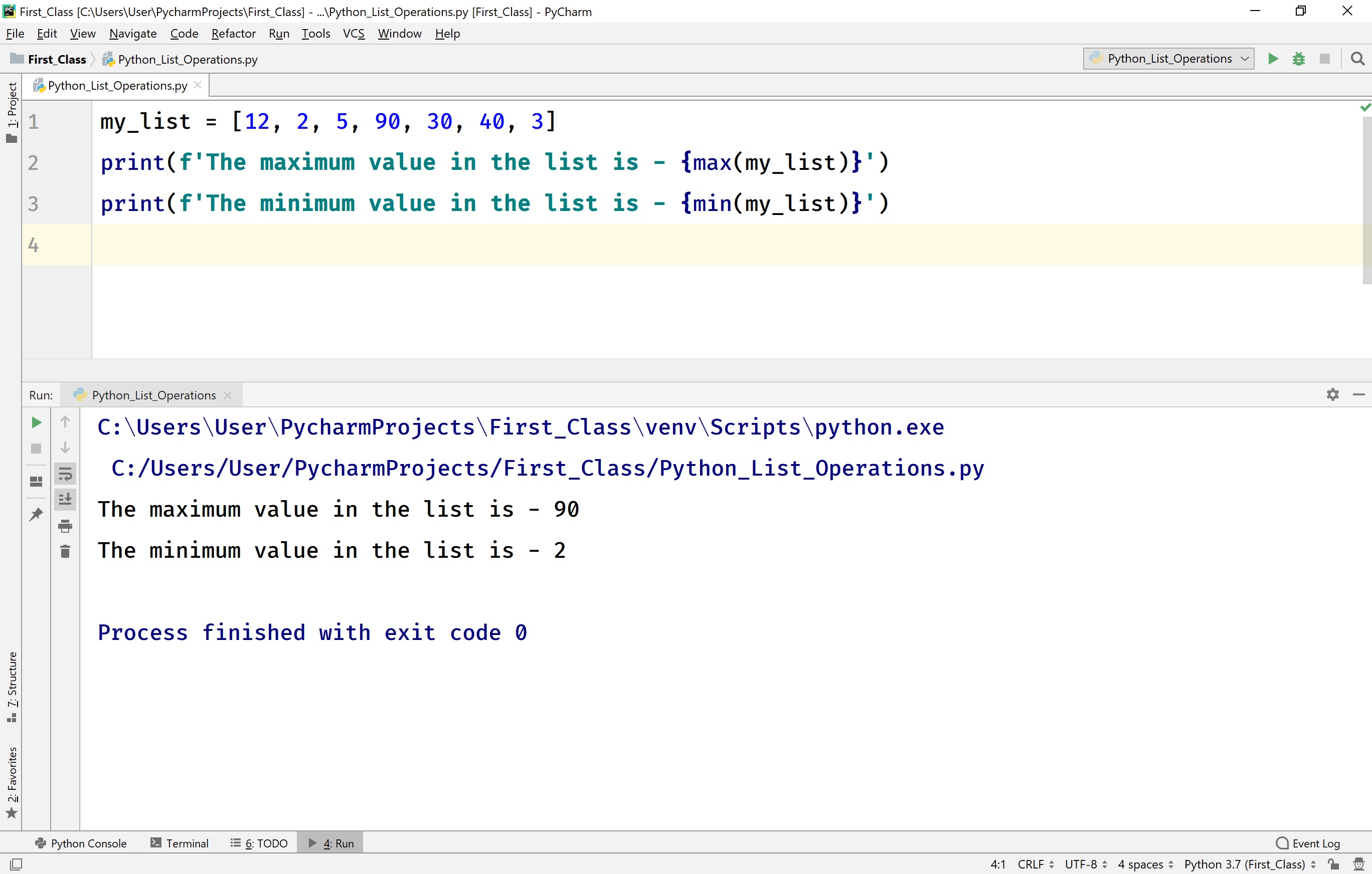 Python Tutorials Lists data structure data types