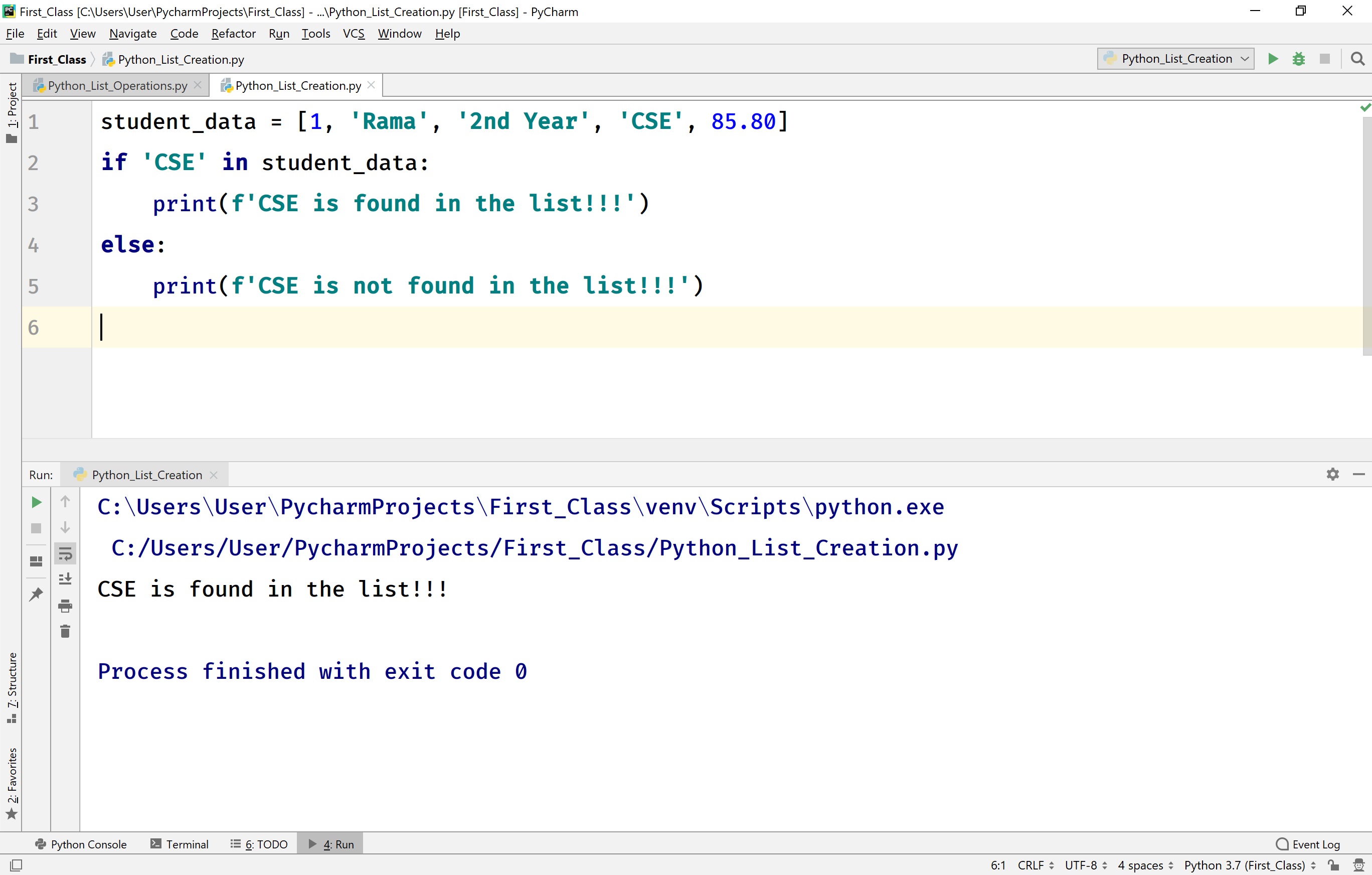 Python remove leading zeros from list
