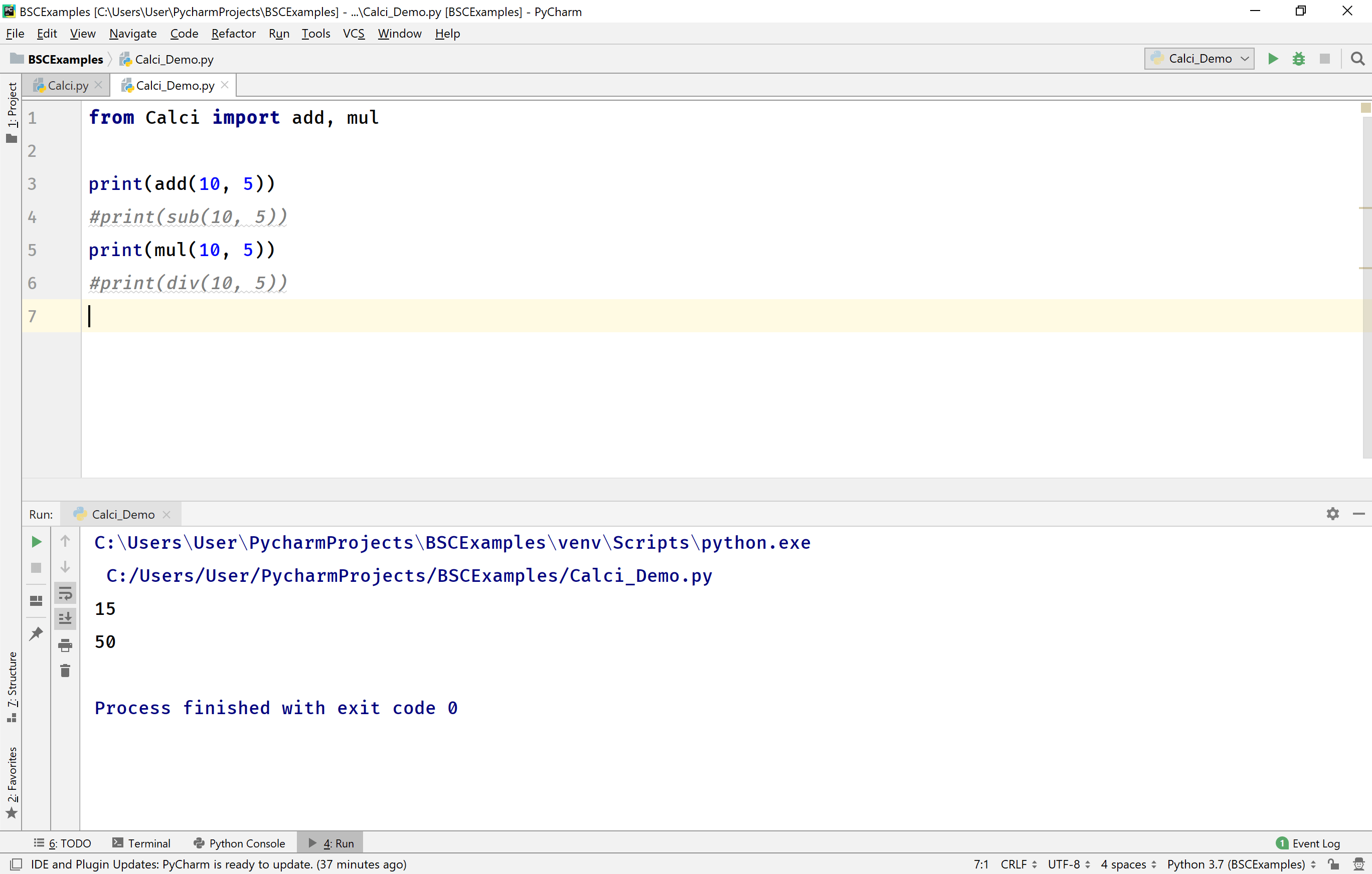 Python Tutorials Modules Creating, import, from