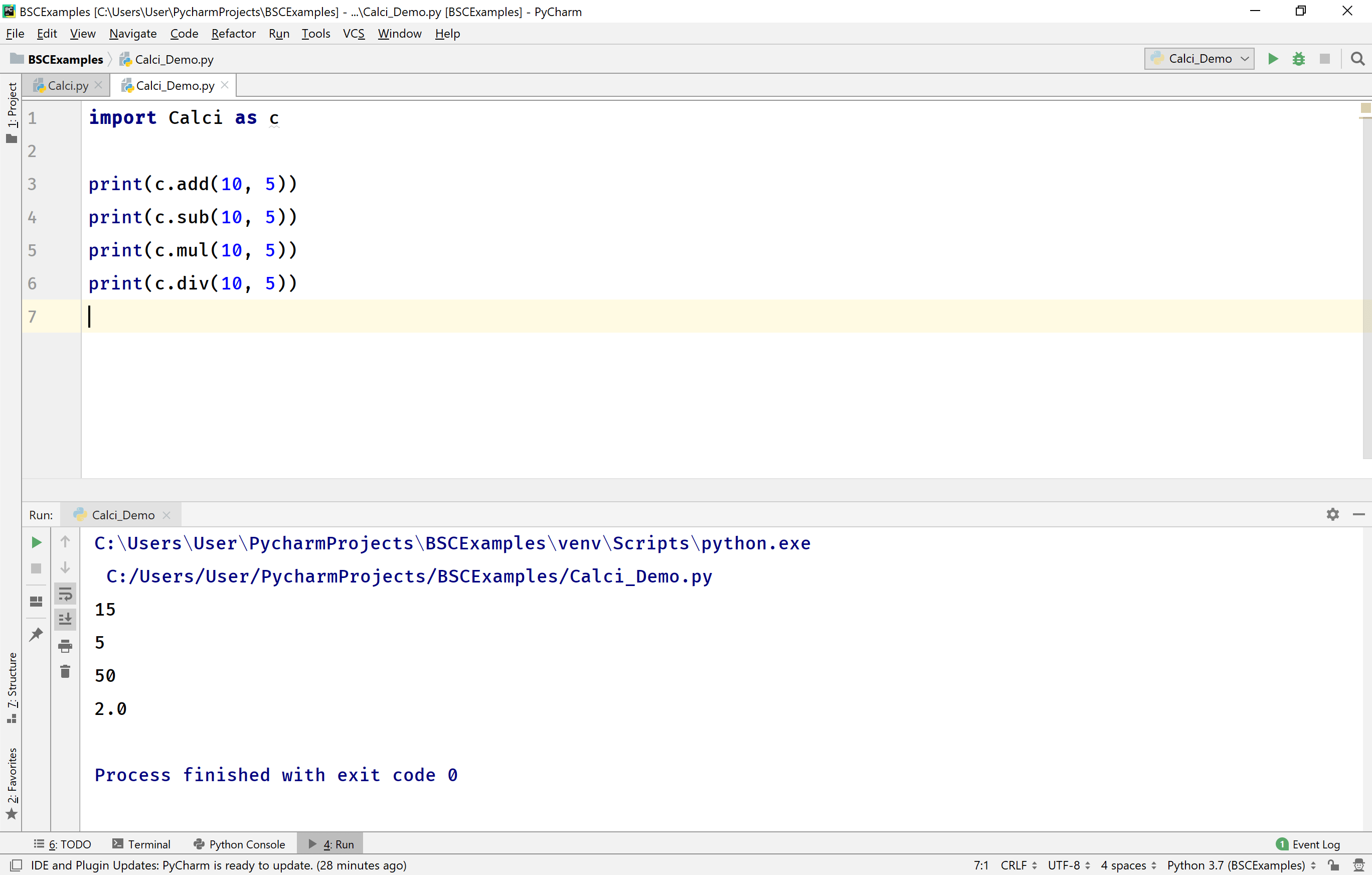 Python Tutorials Modules Creating, import, from