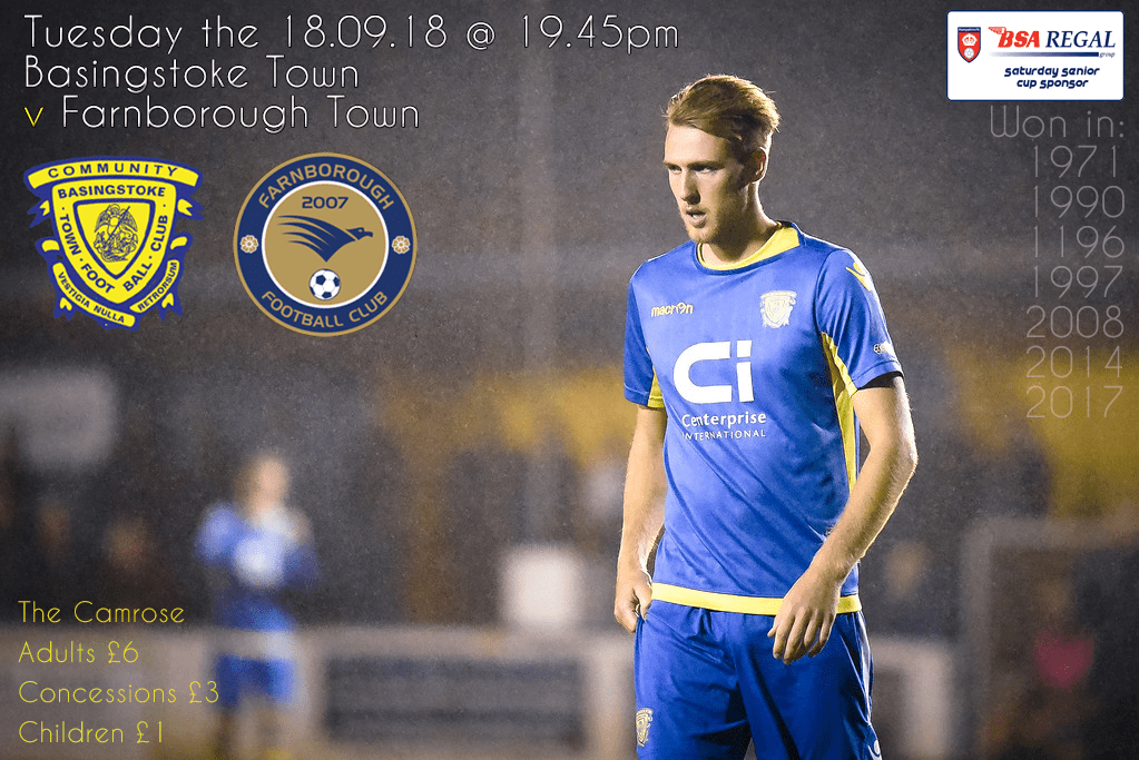 Match Preview Basingstoke v Farnborough Hampshire Snr Cup