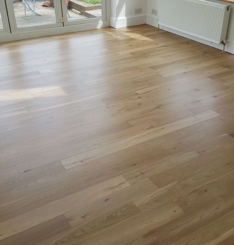 Sealing The Floor As Part Of The Sanding Process Btown Flooring