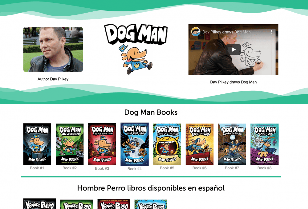 Featured Series — Dog Man Bound to Stay Bound Books