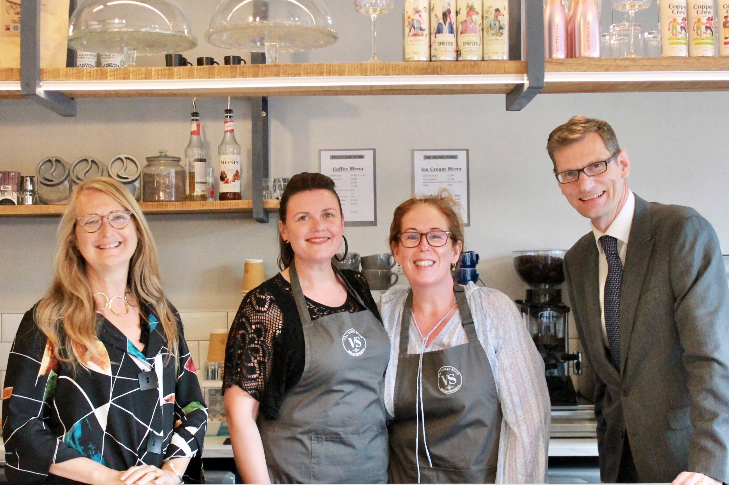 Itchington The Village Store opens its doors with help from BTTJ