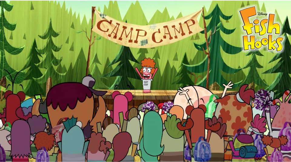 Review Fish Hooks 'Camp, Camp' Bubbleblabber