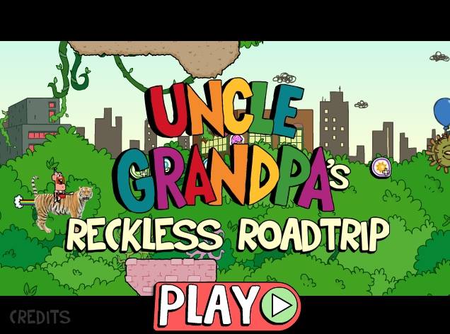 Games Preview Uncle Grandpa ''Reckless Roadtrip'' Bubbleblabber