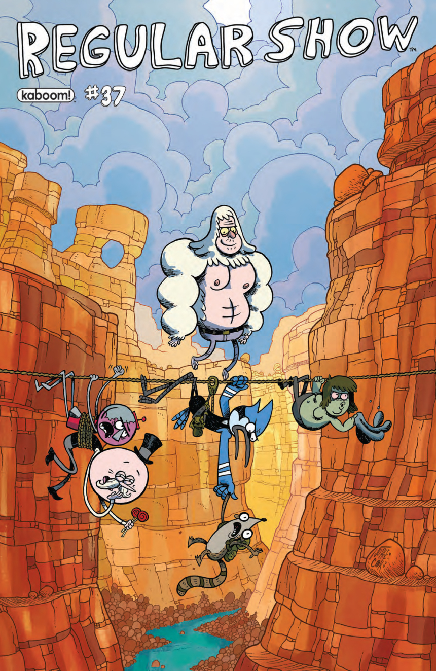 Comics Review Regular Show 37 Bubbleblabber
