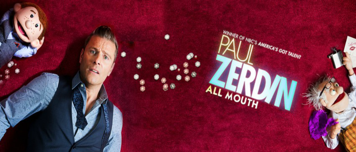 BUBBLE UK British Ventriloquist Paul Zerdin announces UK Tour AND a