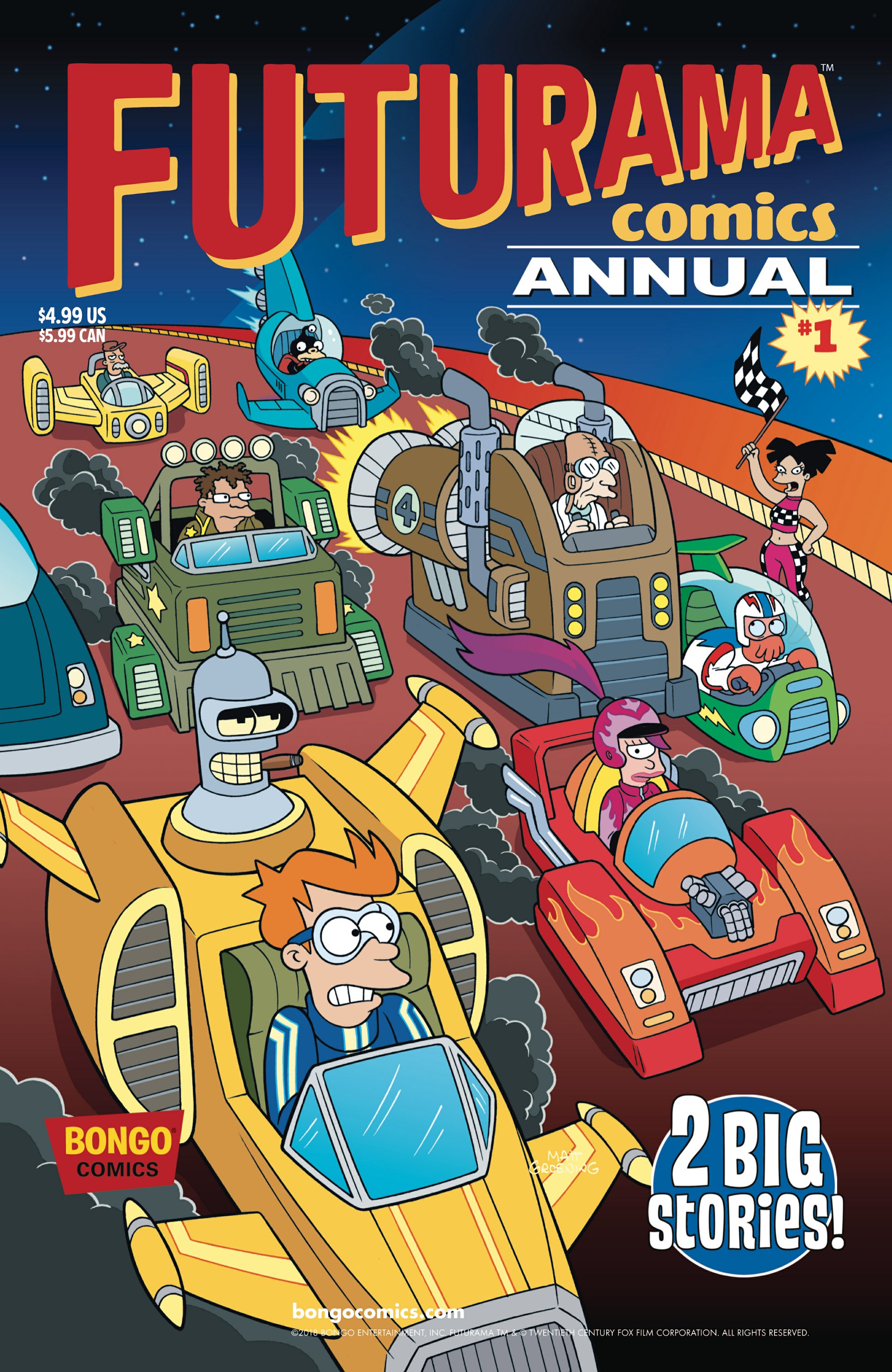 Comic Review Futurama Comics Annual 1 Bubbleblabber