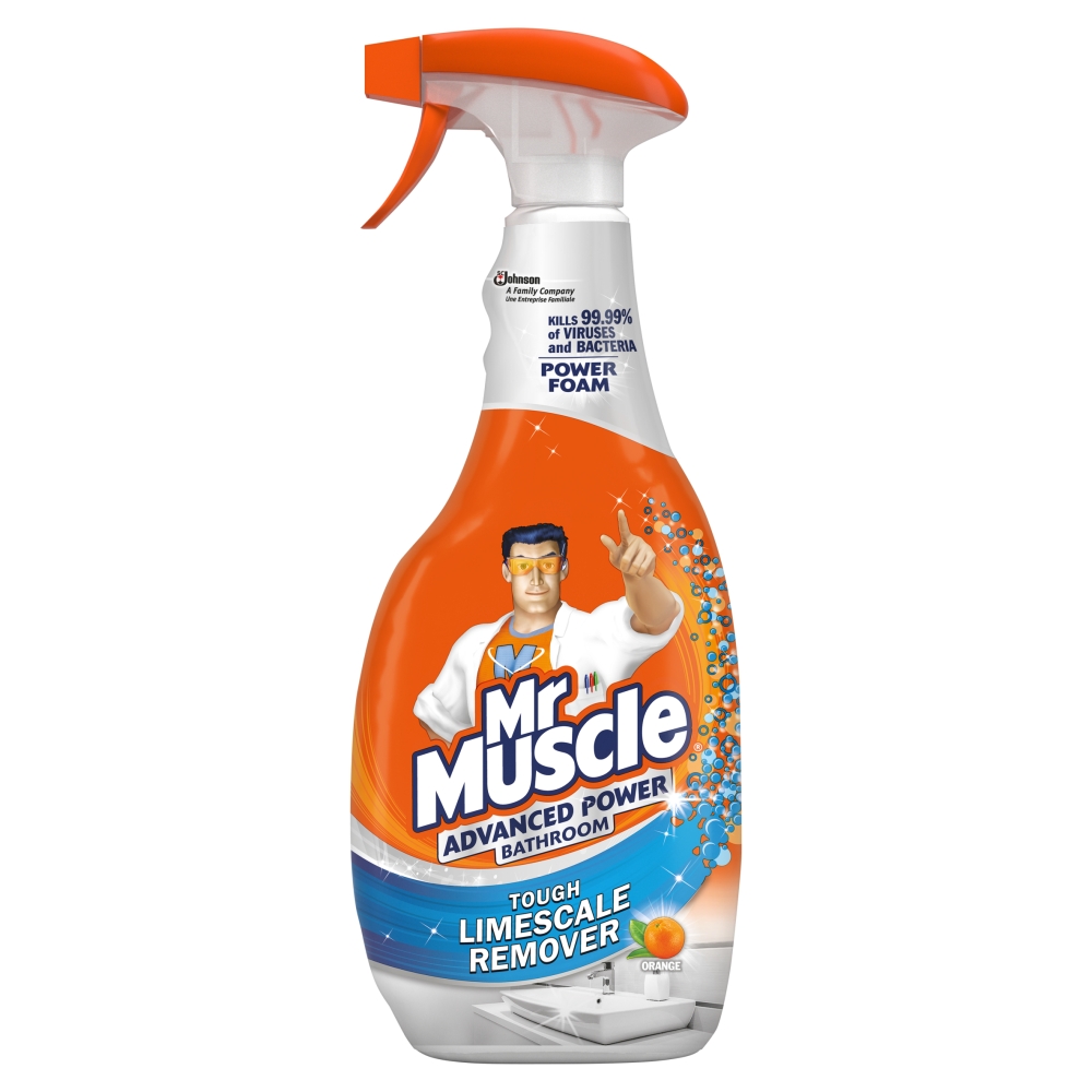Mr Muscle Advanced Power Bathroom 6 x 750ml Bubbles Wholesale