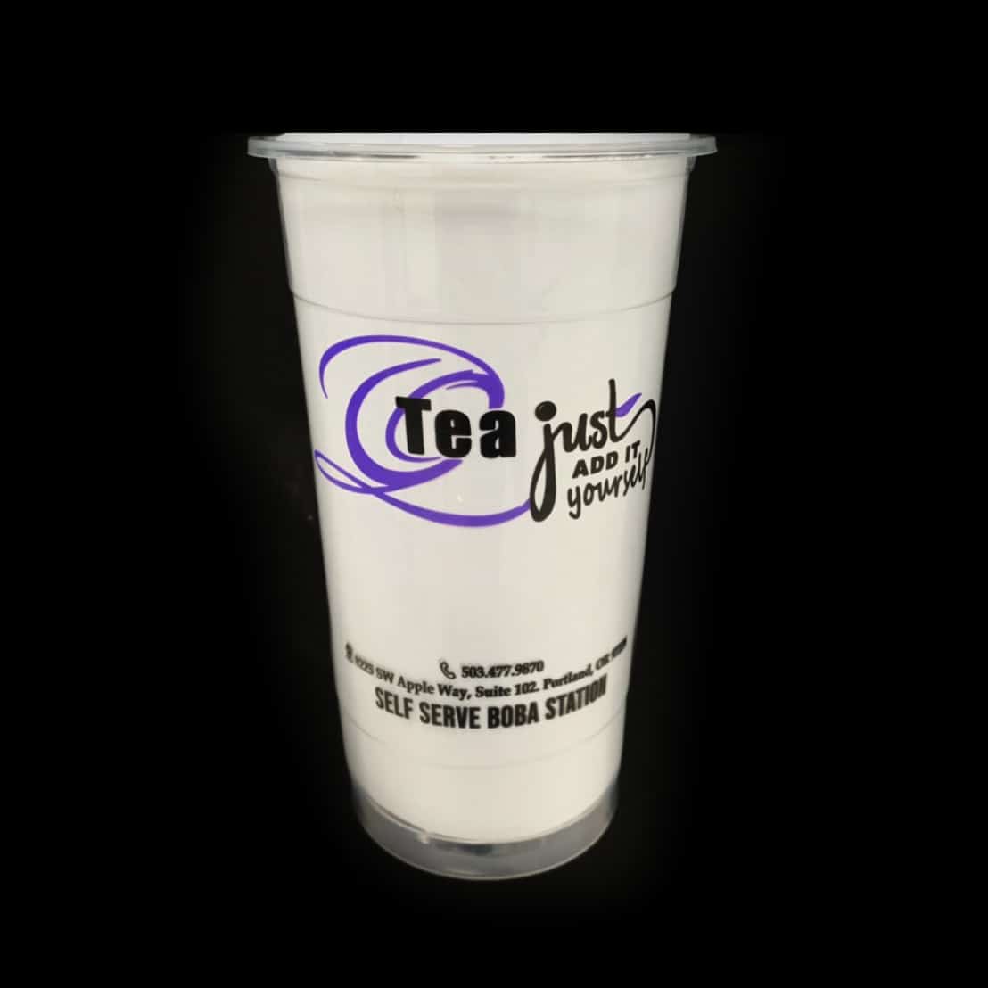 Custom Print Boba Tea Cups BubbleTeaology
