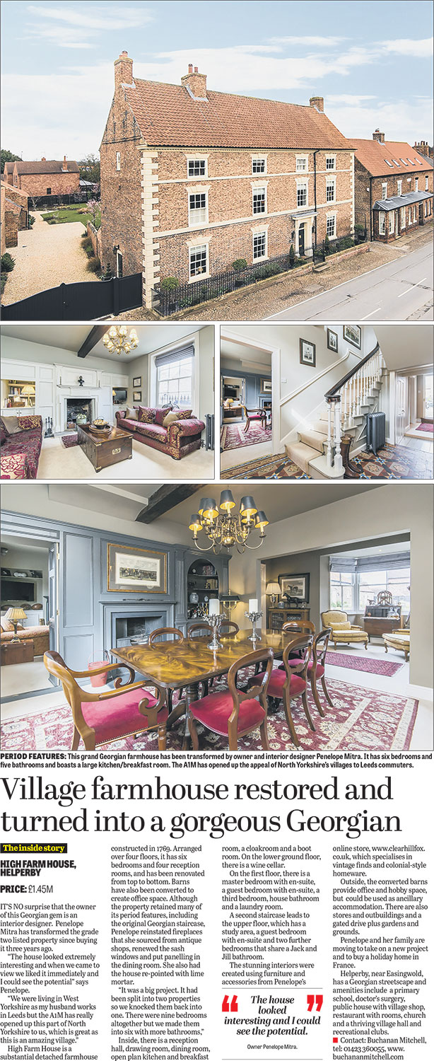 Buchanan Mitchell Estate Agents Helperby Harrogate North Yorkshire