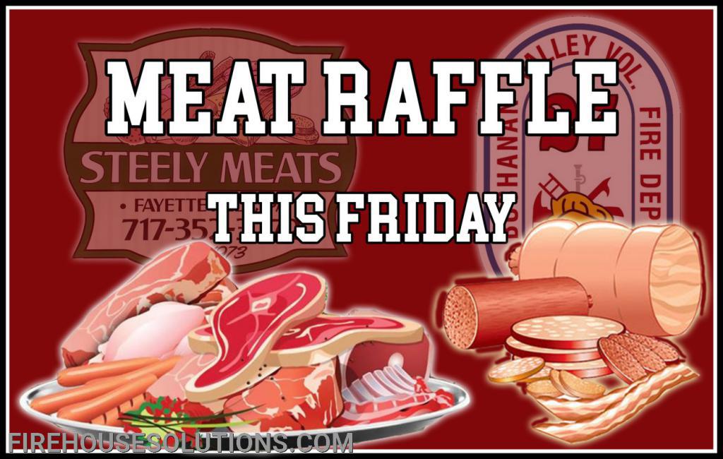 Meat Raffle This Friday 10/16 Buchanan Valley Fire Department