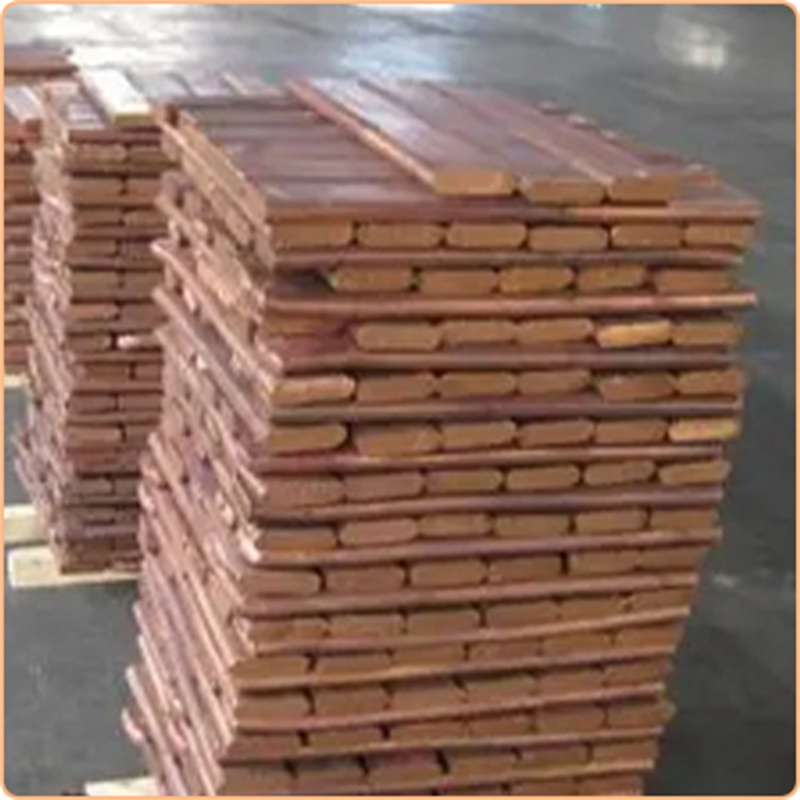 China Manufacturers Sell Copper Ingots 99.999 Pure Copper Ingots