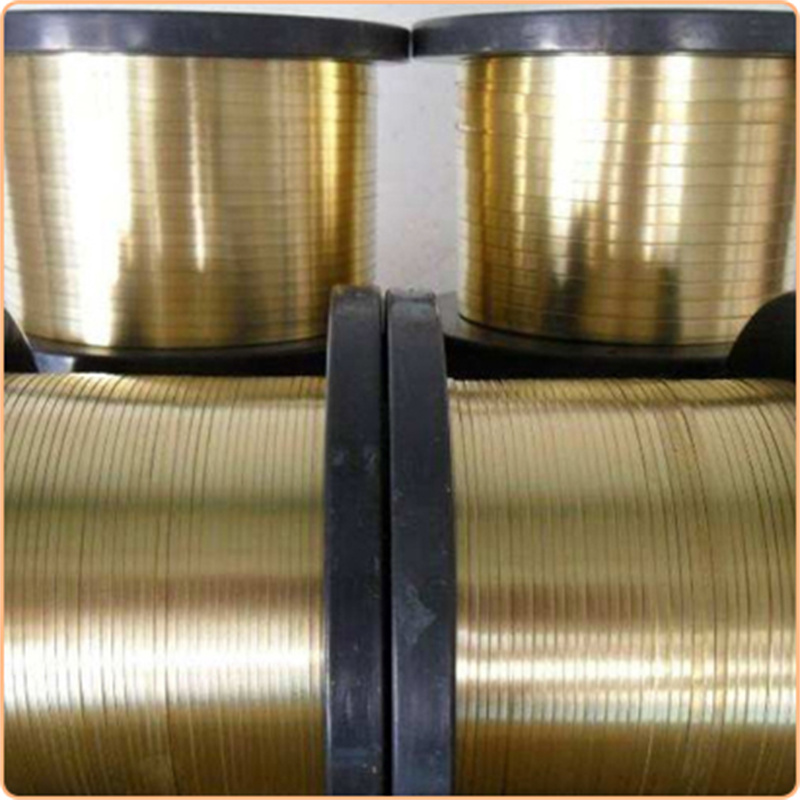 China For Sale Brass Flat Wire Flat Shape Factory Outlet factory and
