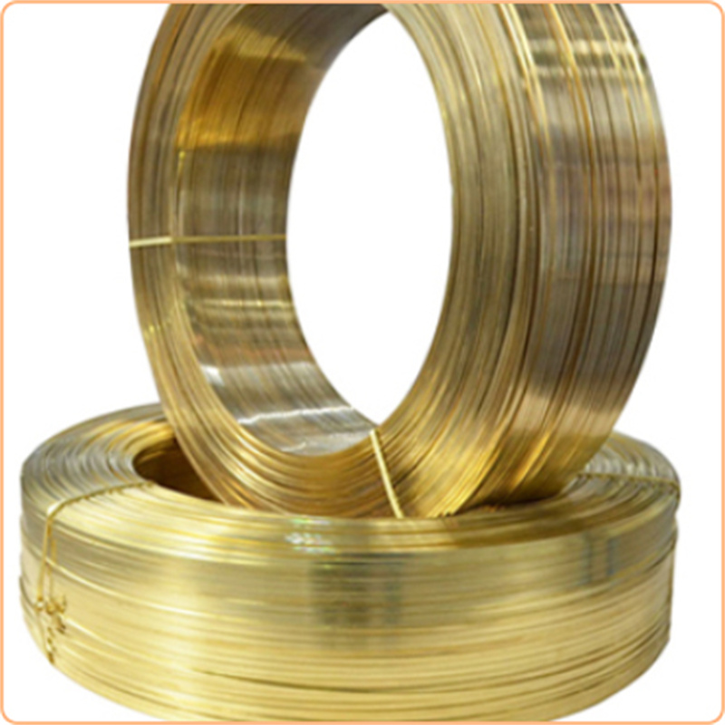 China For Sale Brass Flat Wire Flat Shape Factory Outlet factory and