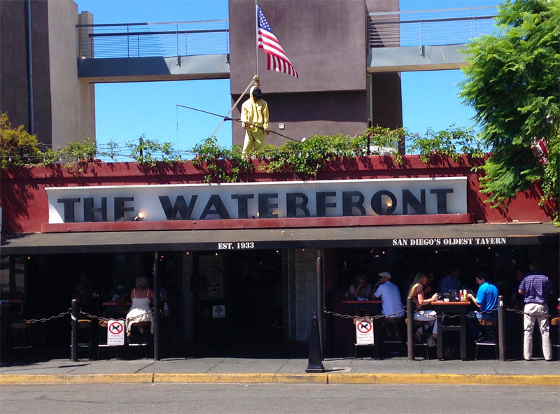 The Waterfront Bar and Grill, San Diego CA