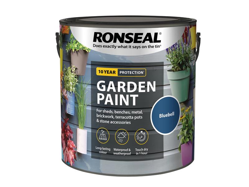 Garden Paint Bluebell 2.5 litre from Buckfast Tools