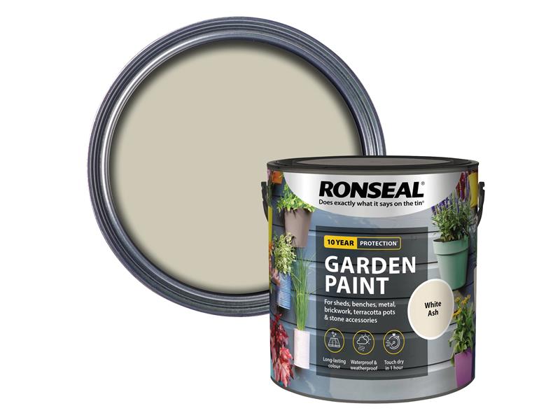 Garden Paint White Ash 2.5 litre from Buckfast Tools