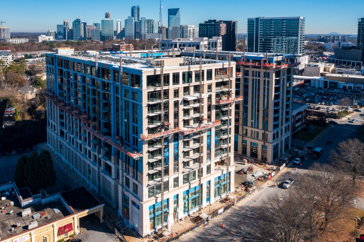 99 West Paces Ferry Development Near Completion Buckhead