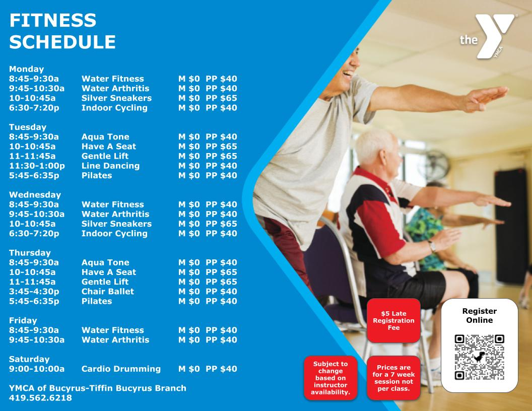 Fitness Bucyrus Tiffin YMCA