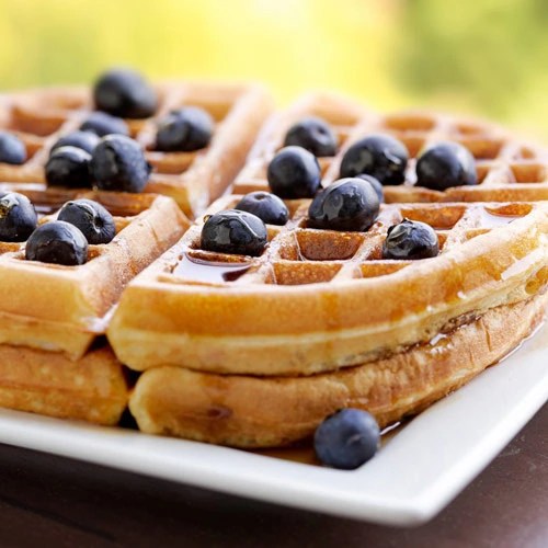 Light Fluffy Make Ahead Waffles for Busy People