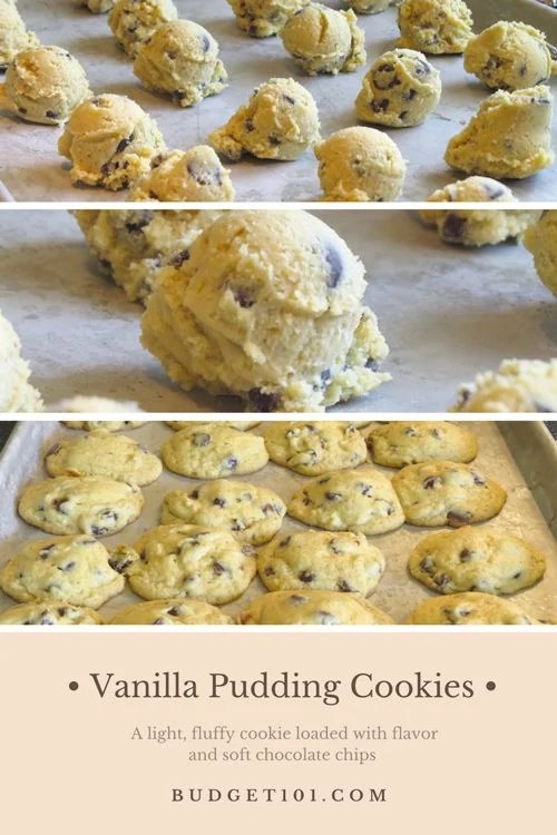 Vanilla Pudding Chocolate Chip Cookies