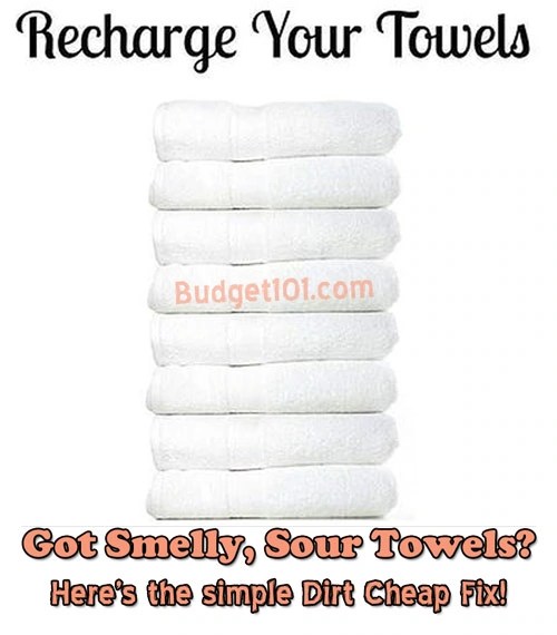 How to Strip Smelly Towels and Refresh Them