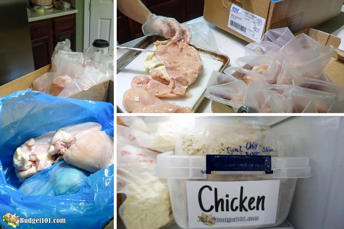 How to Process and Prep Bulk Chicken Budget101