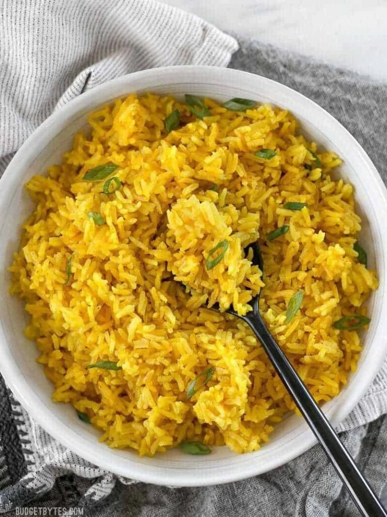 Yellow Jasmine Rice Budget Bytes
