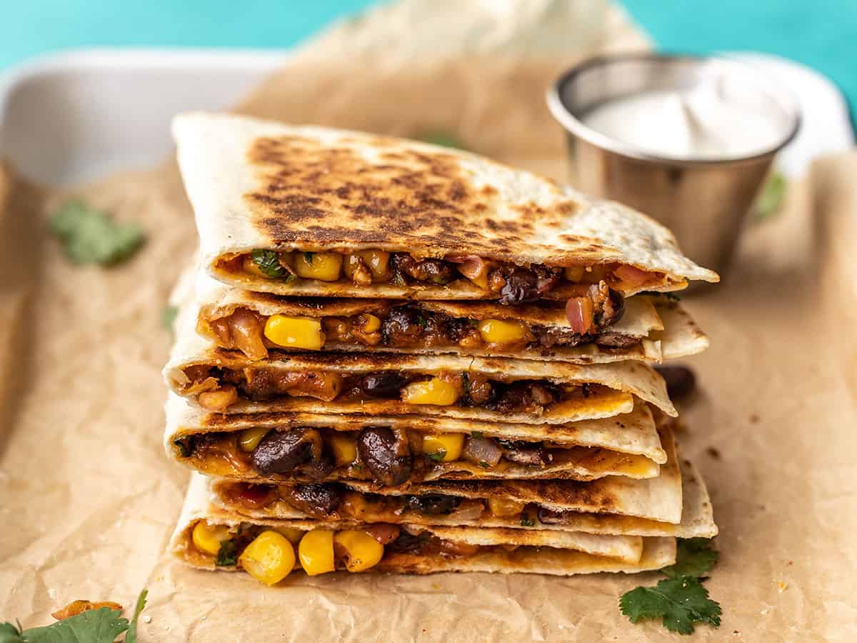 Hearty Black Bean Quesadillas Quick & Easy Budget Bytes