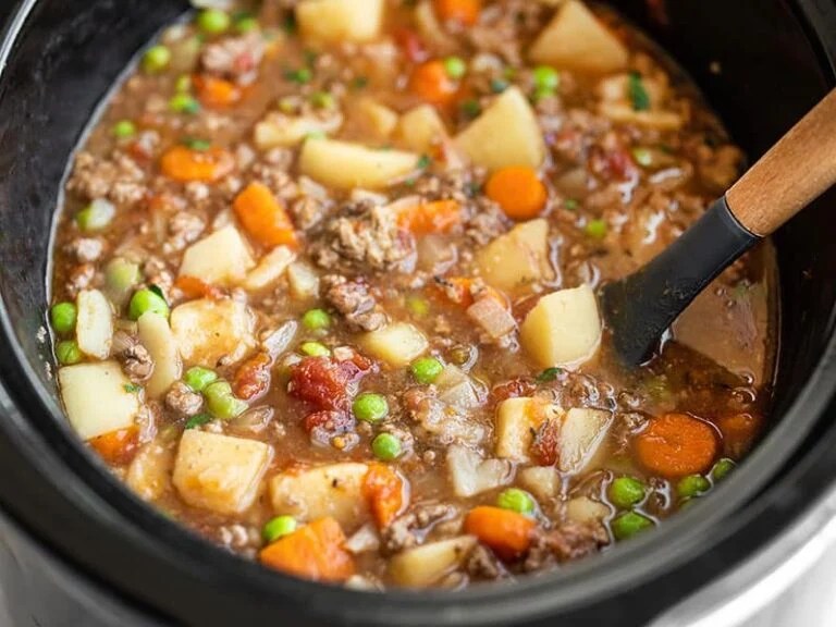 Easy Slow Cooker Hamburger Stew Budget Bytes