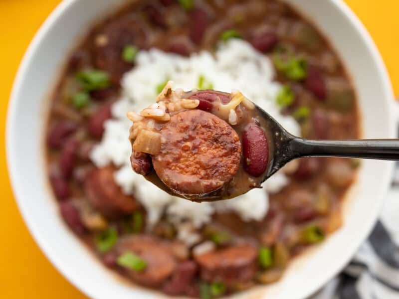 Quickie Red Beans and Rice Budget Bytes