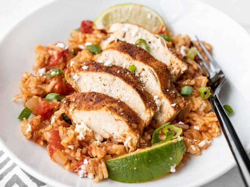 Chipotle Lime Chicken and Rice One Pot! Budget Bytes