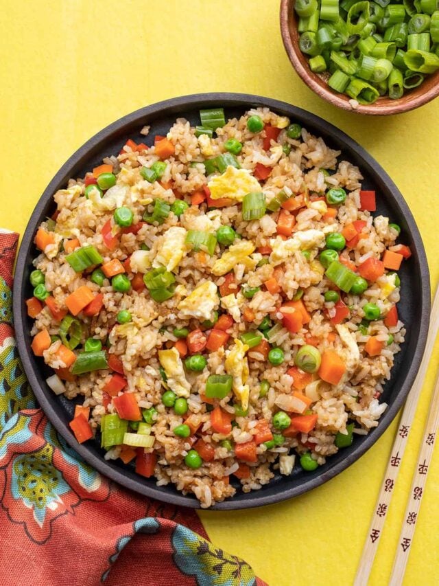 Vegetable Fried Rice Budget Bytes