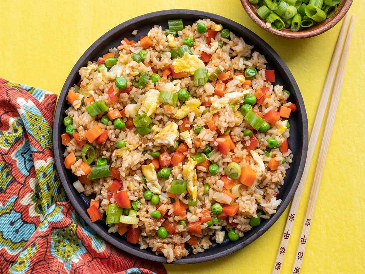 Vegetable Fried Rice HRF Healthy Lifehack Recipes