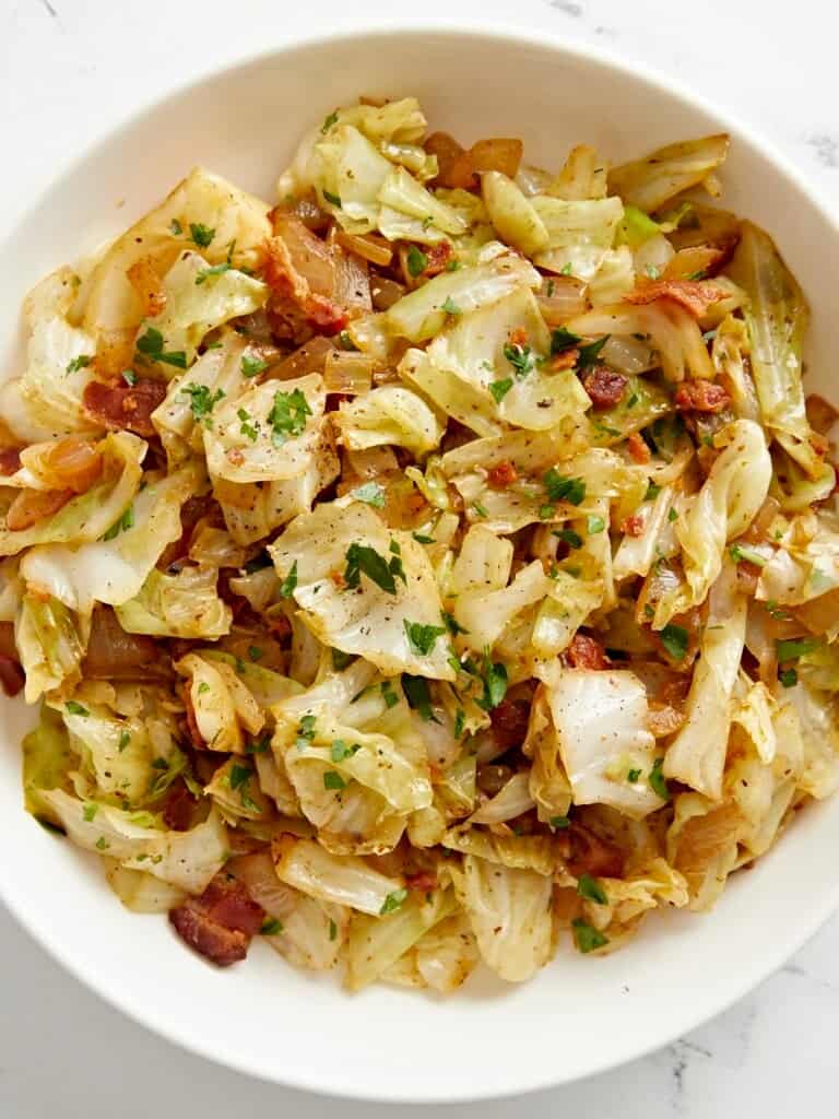 Fried Cabbage Budget Bytes