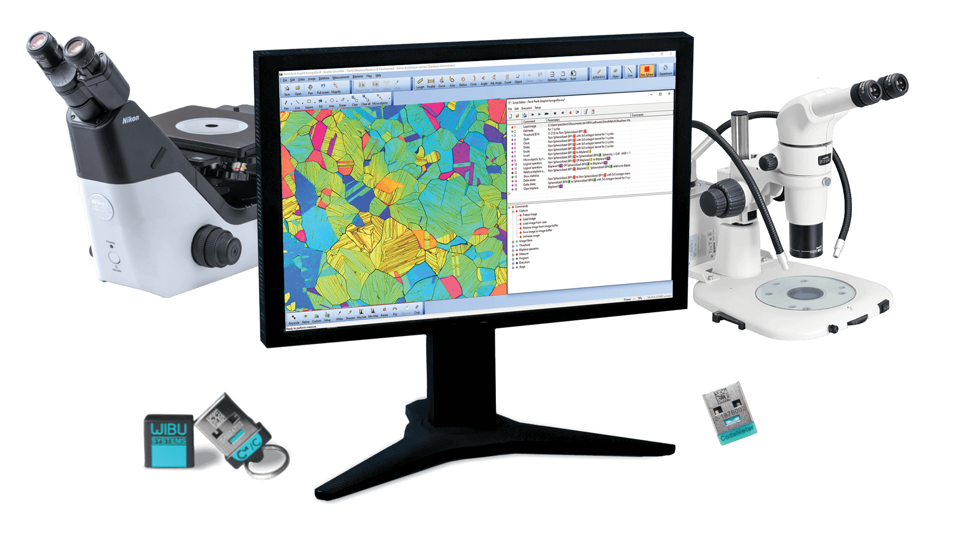 Nikon SMZ800N Stereo Zoom Microscope Buehler Metallography Equipment & Supplies for Sample