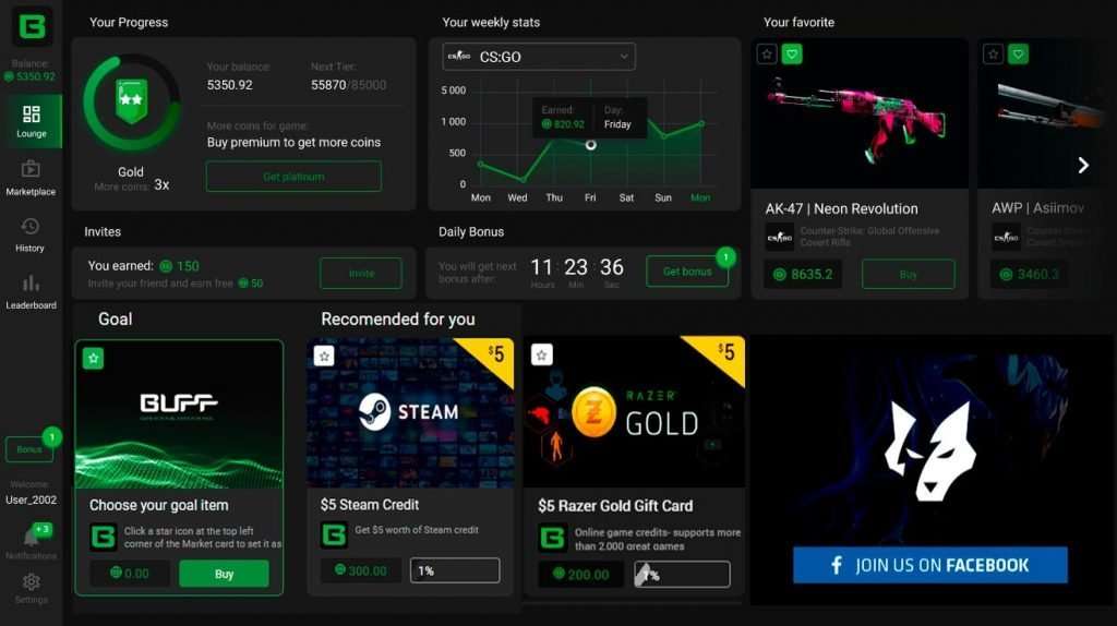 Play Valorant & Earn Money Download BUFF & Collect Buff Coins