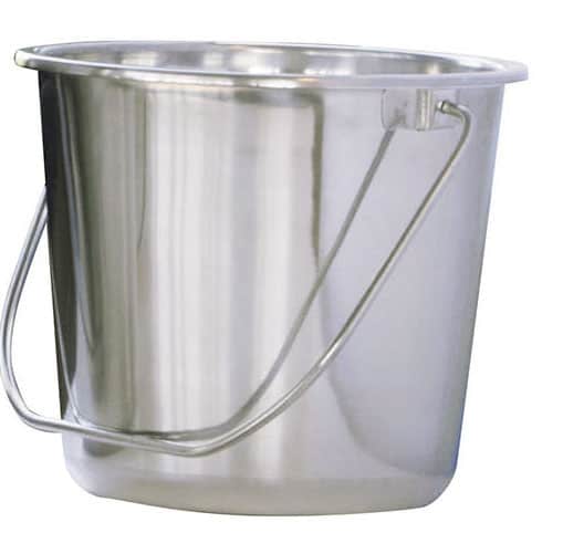 Stainless Steel Buckets Set