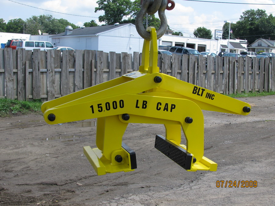 Concrete Barrier Lifter Buffalo Lifting & Testing, Inc.