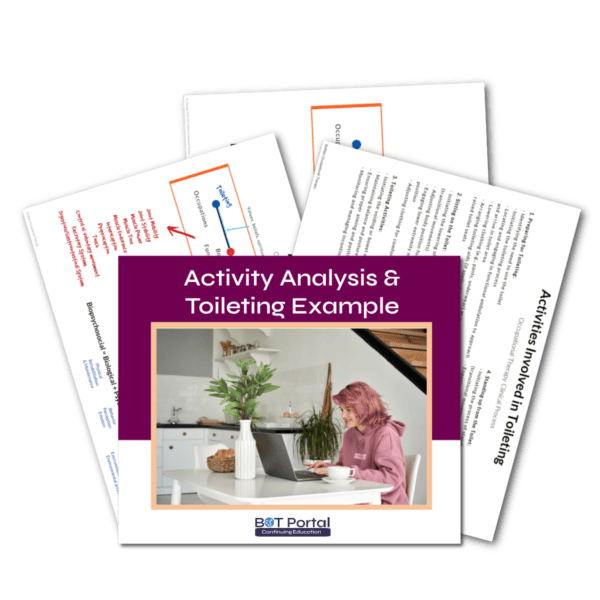 Activity Analysis Occupational Therapy Toileting Example