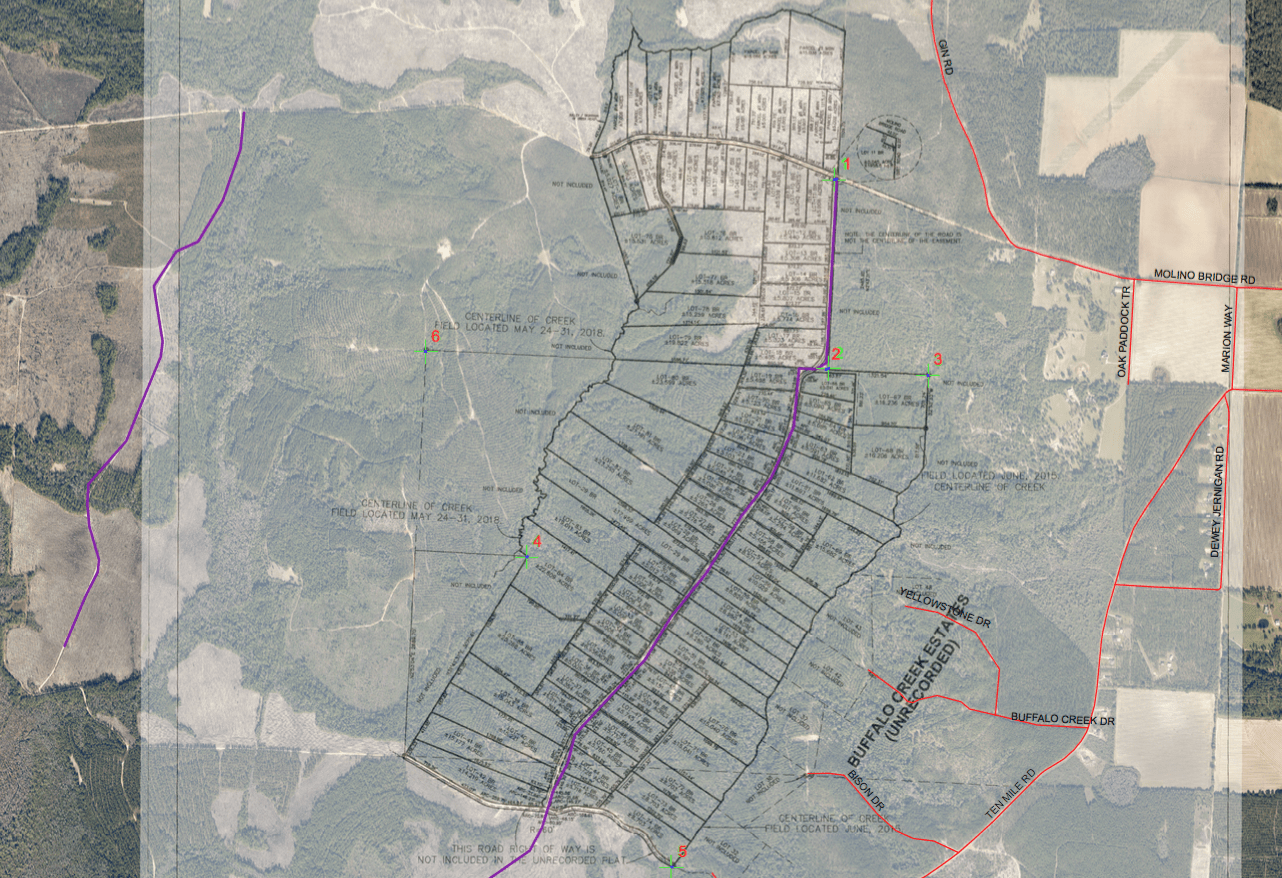 Buffalo Ridge Aerial Map