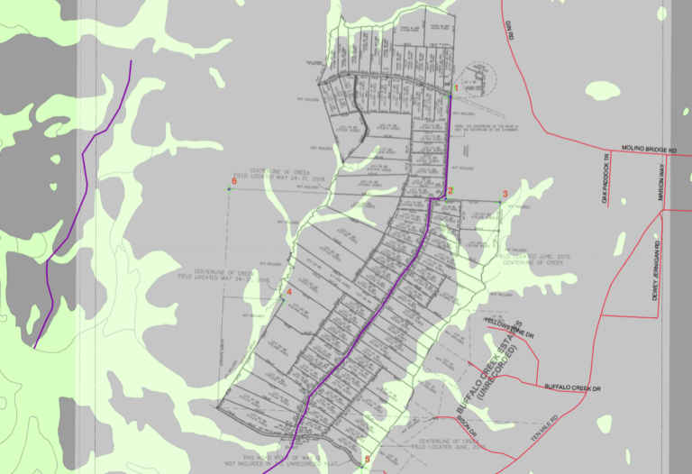Buffalo Ridge Wetlands Map