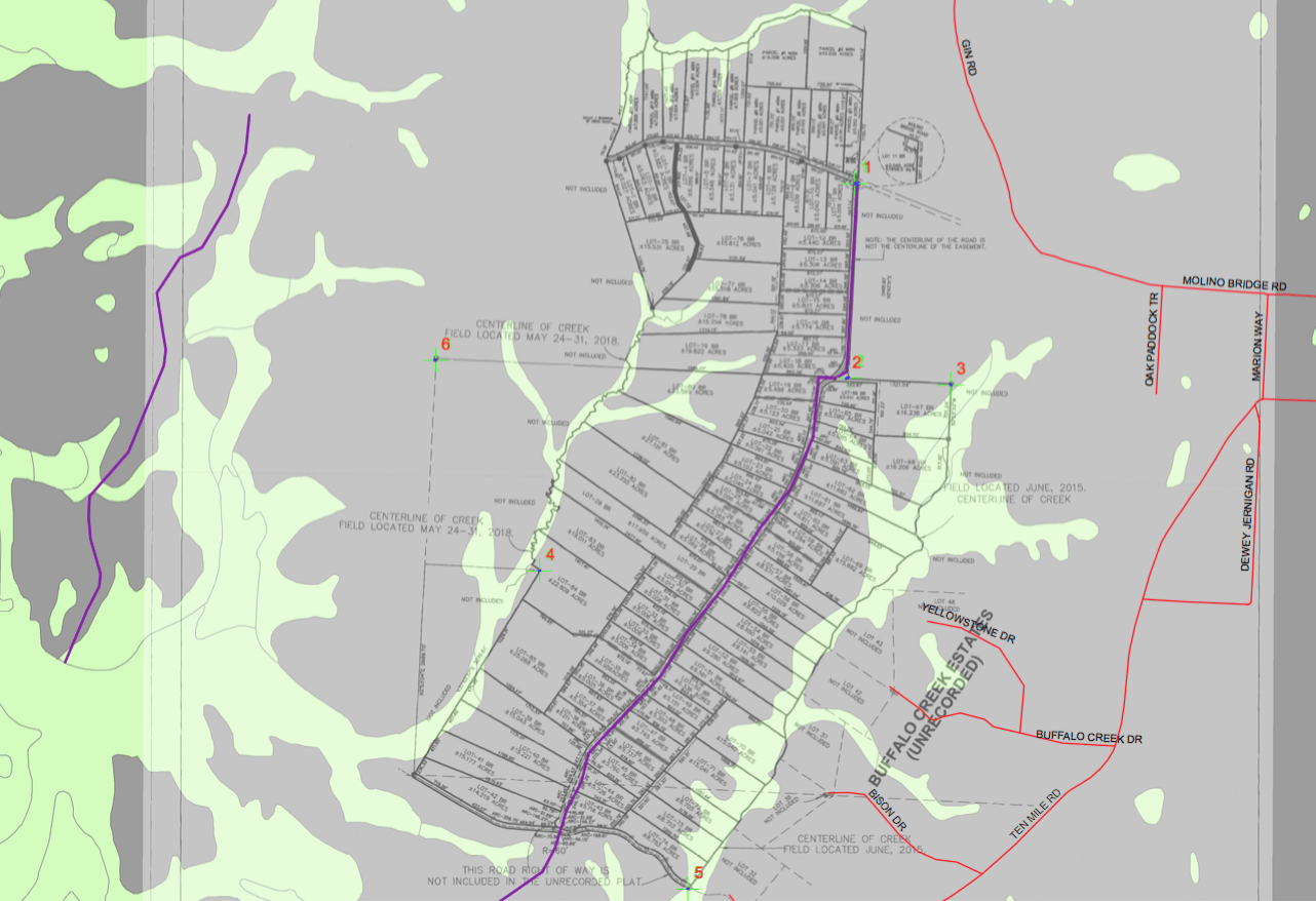Buffalo Ridge Wetlands Map