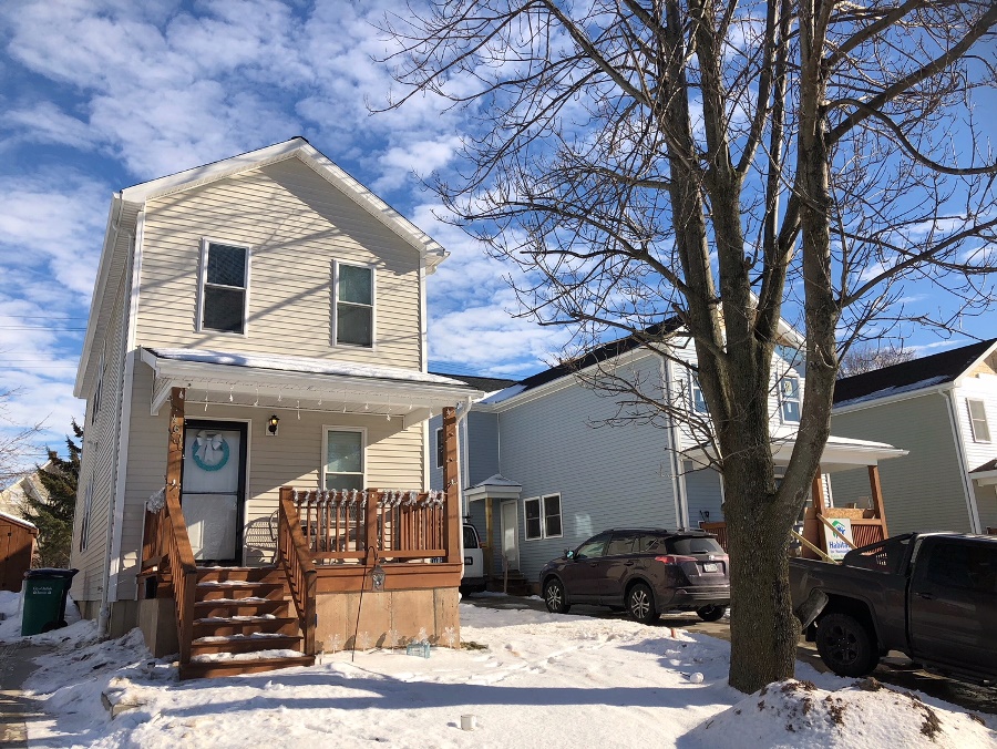 Infilling Habitat Homes on Busti Buffalo Rising