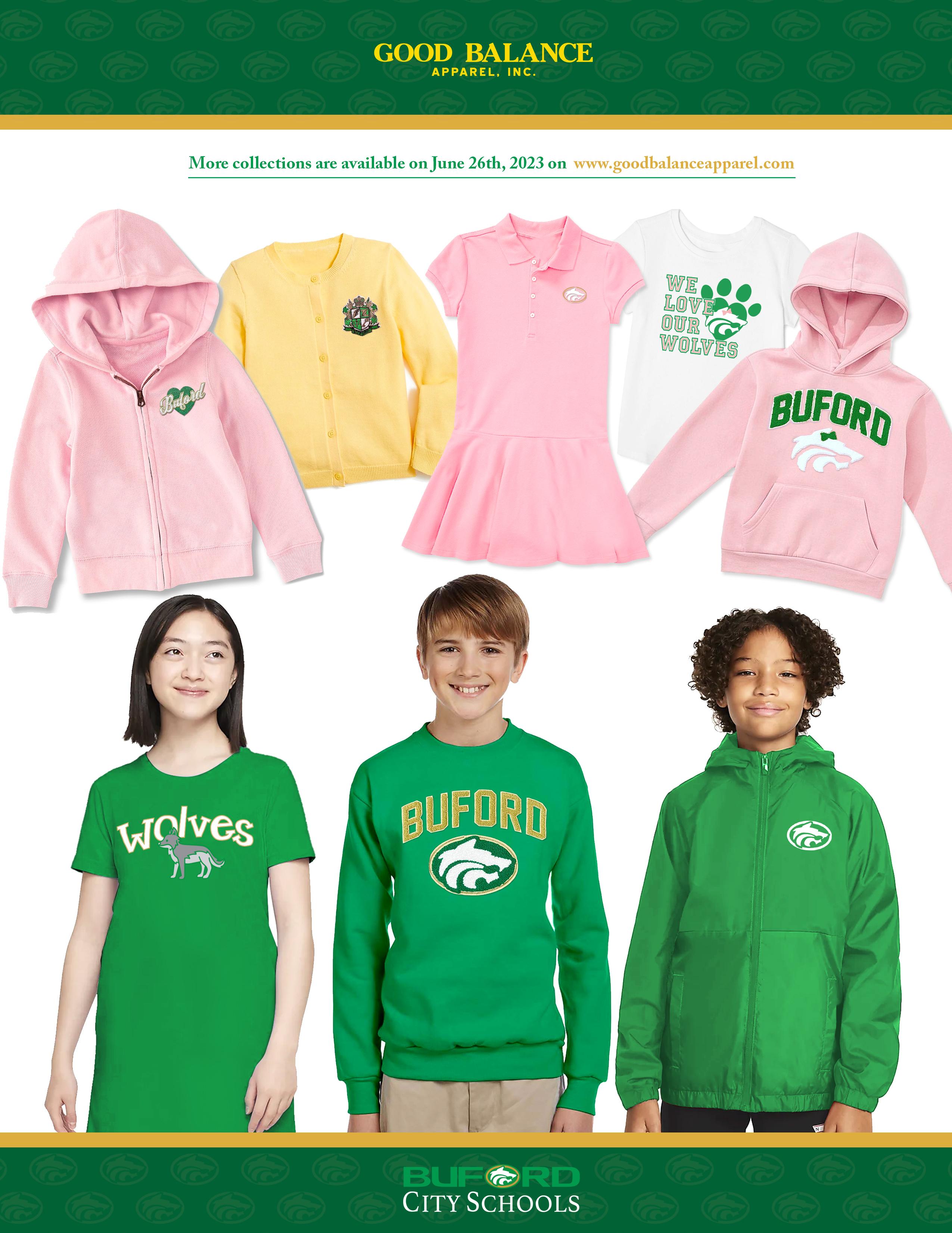BCSS 20232024 K5 Spirit Wear Buford Senior Academy