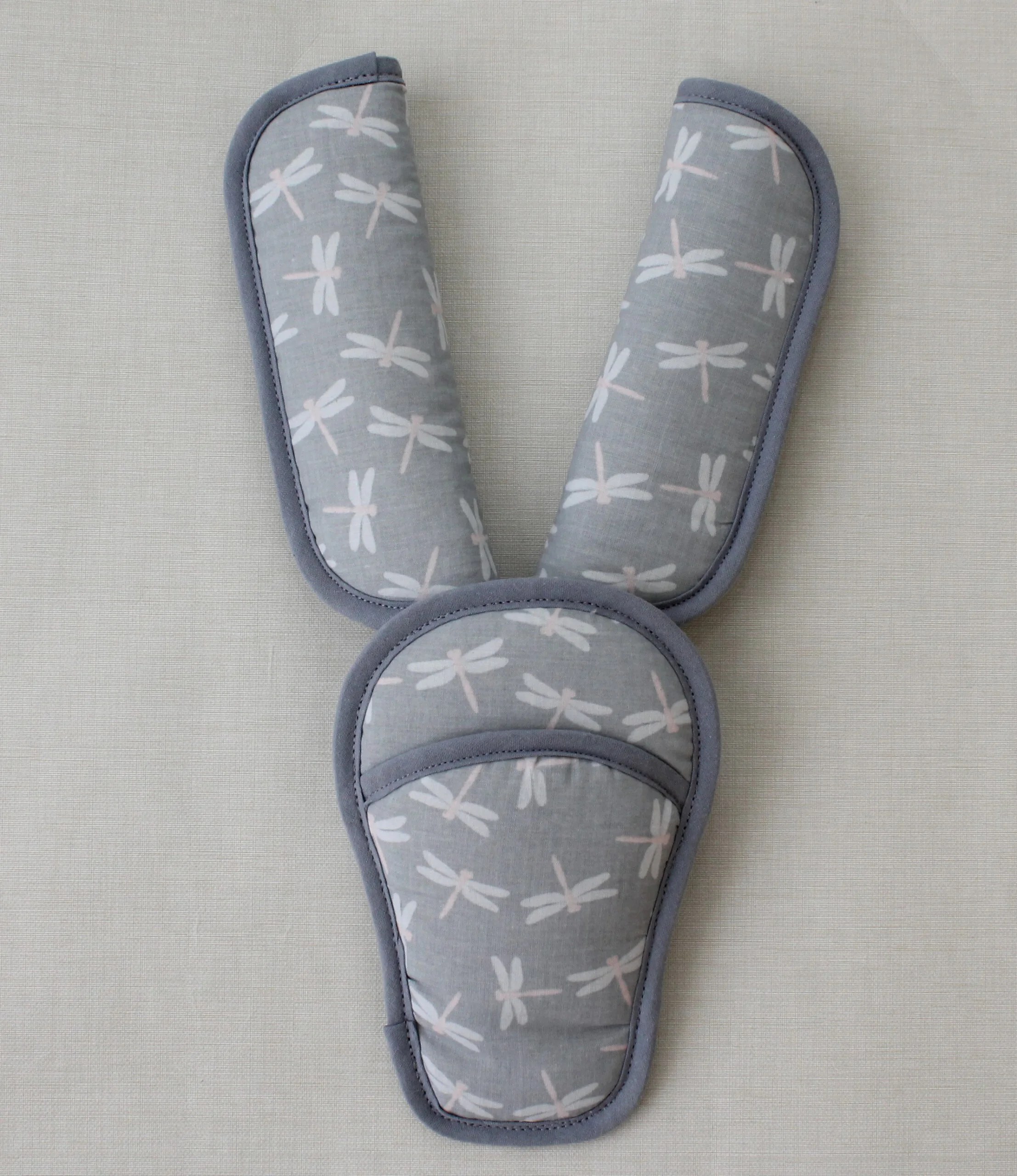 Bumper bar cover ! With name embroidered,plain purple - Buggy Textil